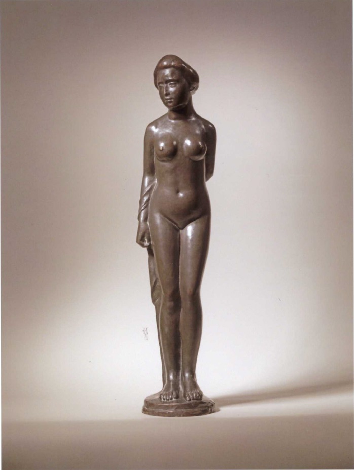 Maillol, Aristide (1861 - 1944), 'Statue femme debout le bras derriere le dos' (1898 / 1901) - Image 3 of 7
