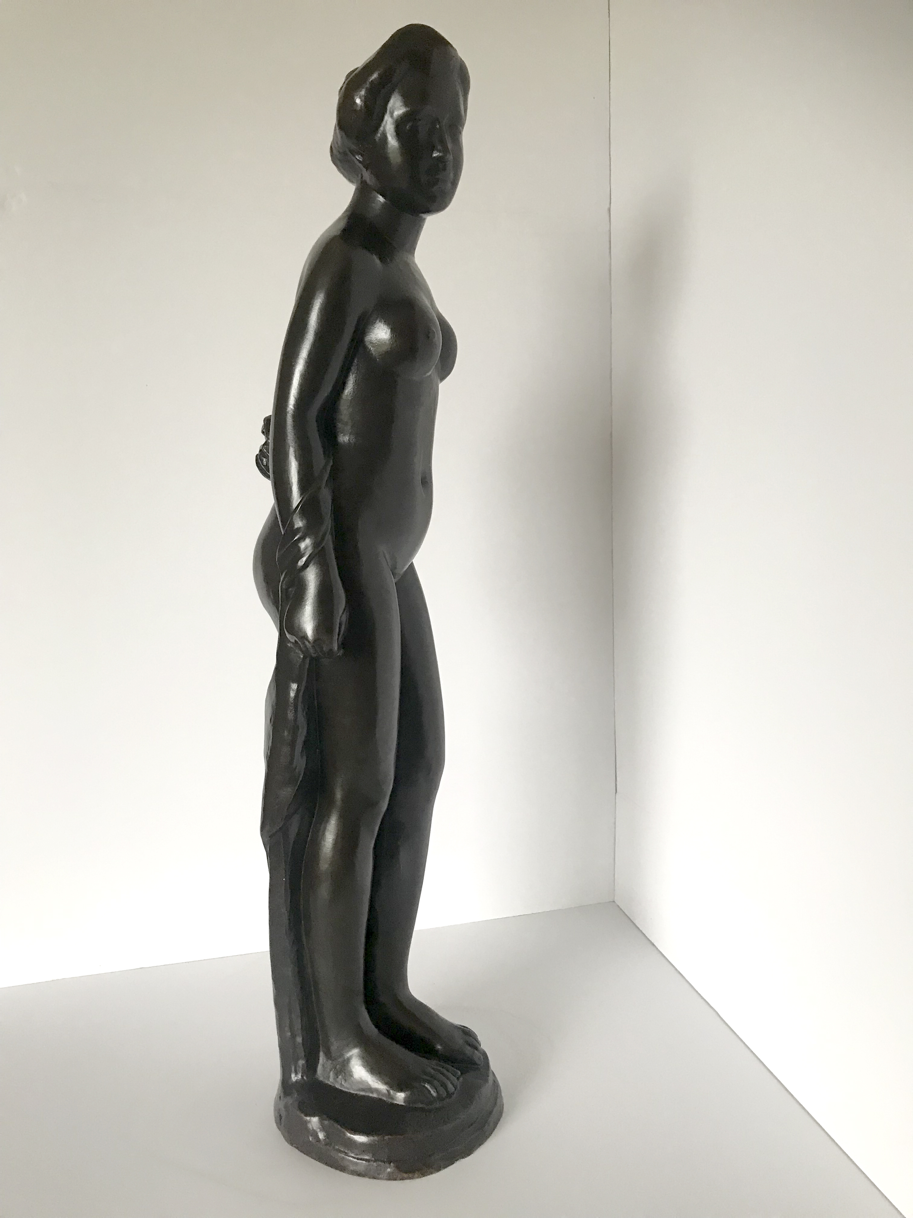 Maillol, Aristide (1861 - 1944), 'Statue femme debout le bras derriere le dos' (1898 / 1901) - Image 4 of 7