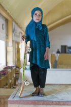 Jessica Fulford-Dobson (b. 1969), Skate Girl, Kabul, June 2014
