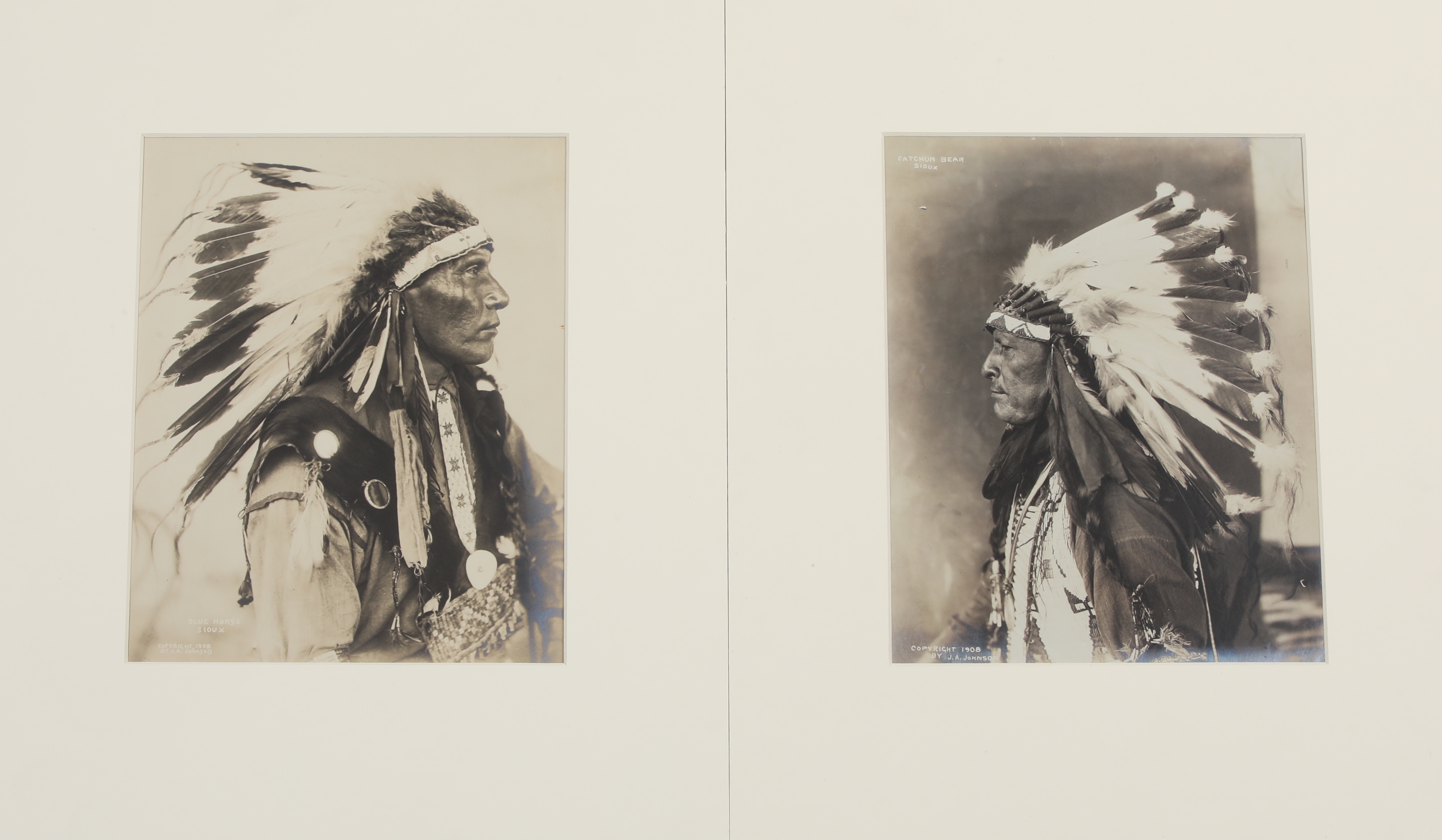 Emile Otto Hoppé and J. A. Johnson, A Collection of American Indian Chiefs - Image 2 of 4
