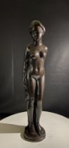 Maillol, Aristide (1861 - 1944), 'Statue femme debout le bras derriere le dos' (1898 / 1901)