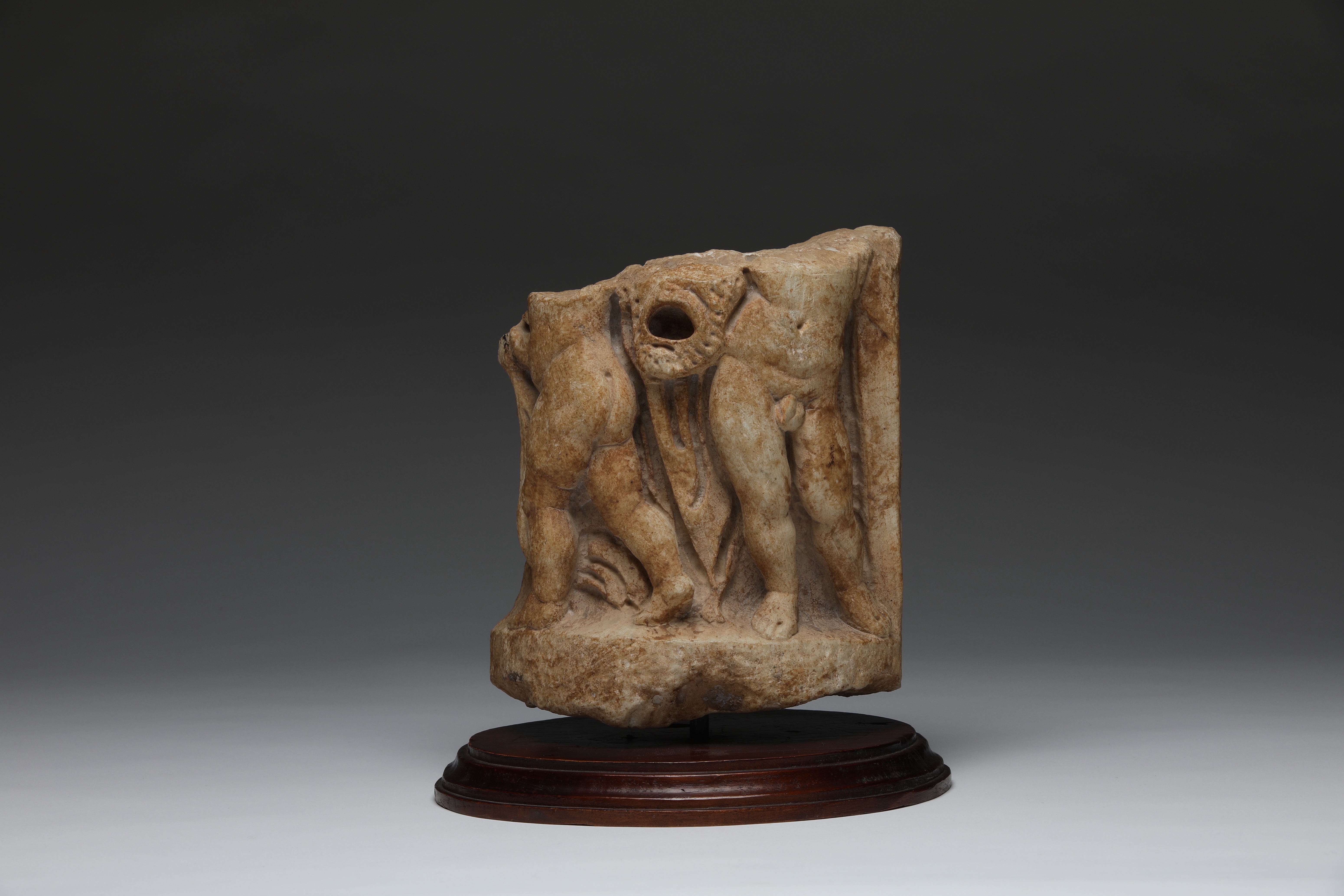 A Roman Marble Fragment - Image 2 of 2