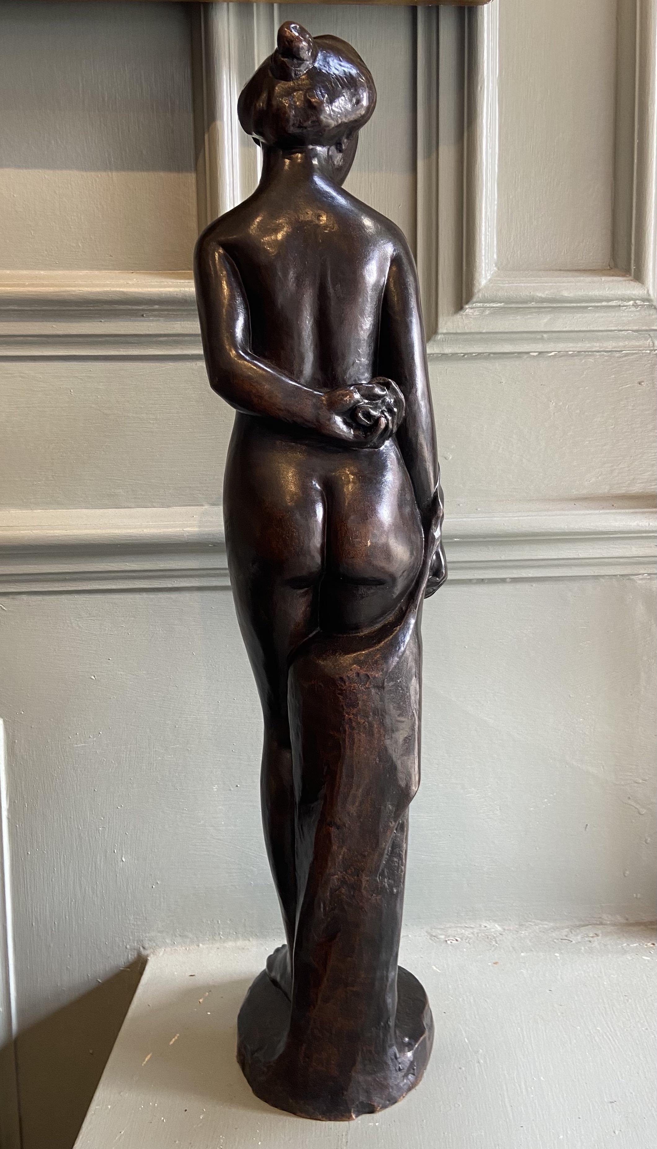 Maillol, Aristide (1861 - 1944), 'Statue femme debout le bras derriere le dos' (1898 / 1901) - Image 2 of 7