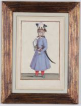 A Falconer (Safavid) (?) (17th / 18th Century) (?)