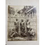 A Collection of Oversized Albumen Prints, Some Mounted to Original Board (23 photographs)