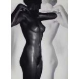 Heinz Hajek-Halke (1898 - 1983), Black & White Nude, Preliminary Study, c. 1930 - 1936