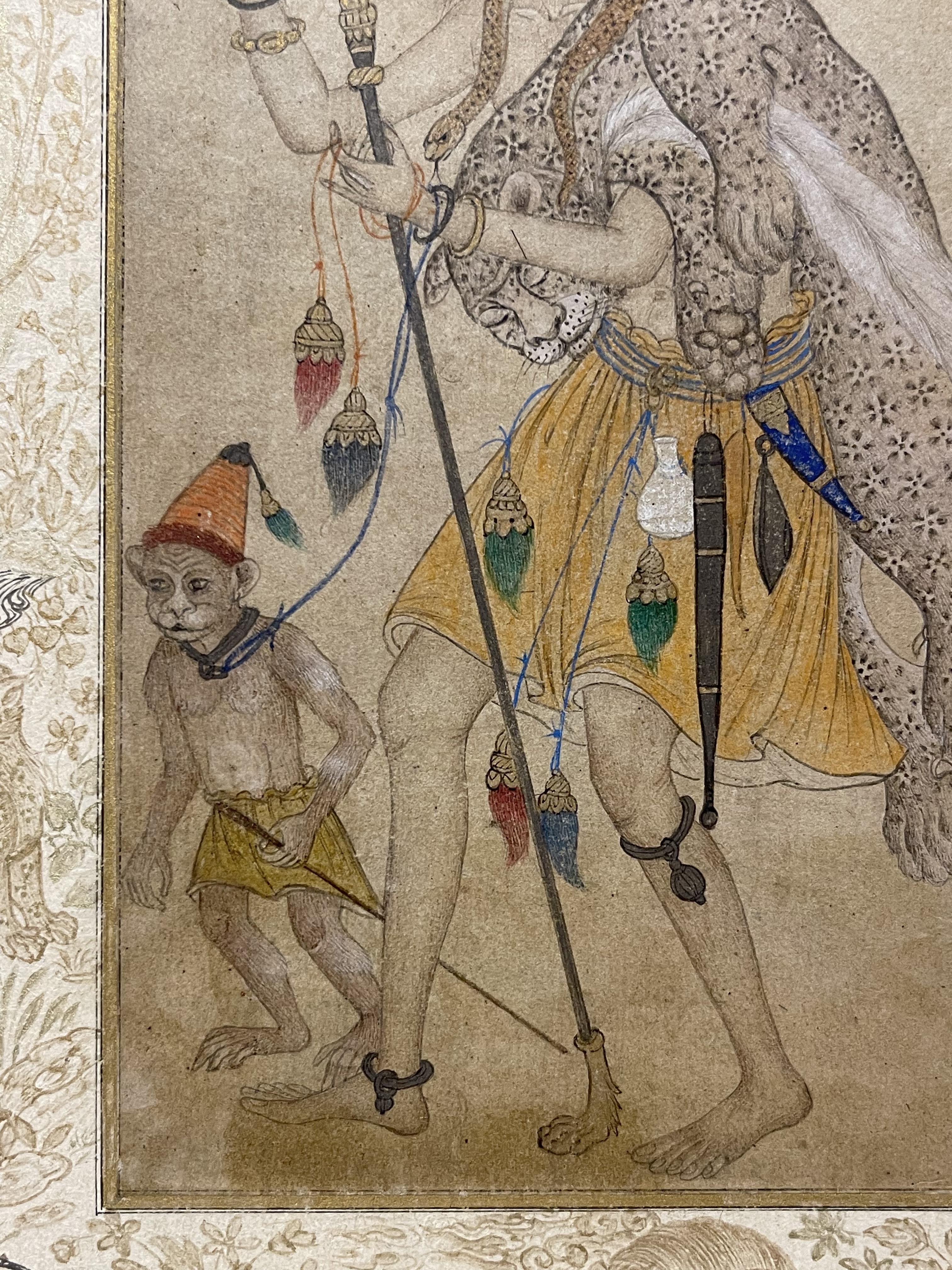 An Indo-Persian Illuminated Miniature (18th / 19th Century) (?) - Image 2 of 3