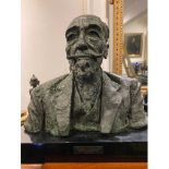 Sir Jacob Epstein (1880-1959), â€˜Bust of Joseph Conradâ€™, Bronze