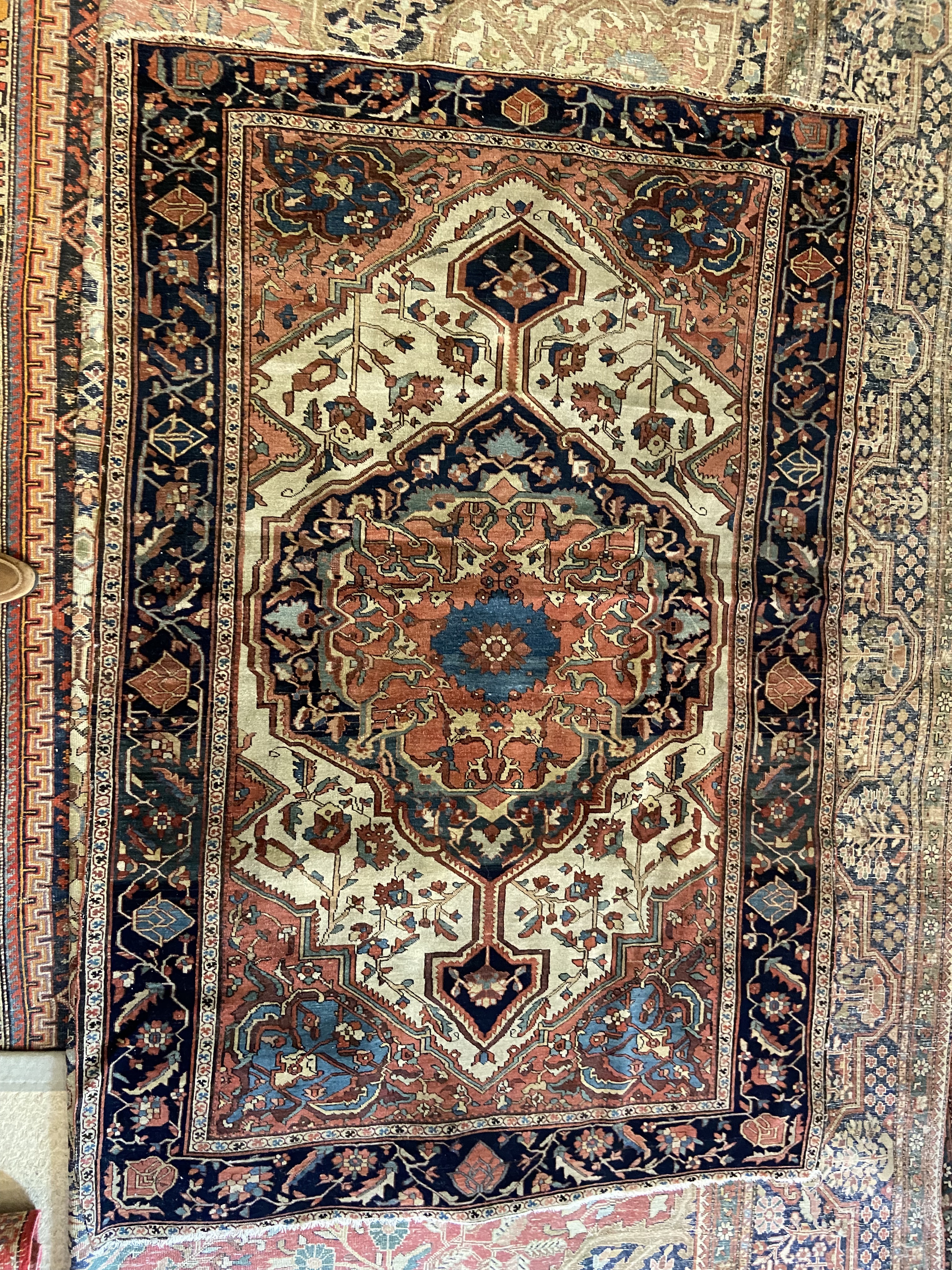 Sarouk Farahan Persian rug, c.1920 - Image 3 of 3