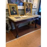 Irish, Late 18th/Early 19th Century, Mahogany centre table with marble top