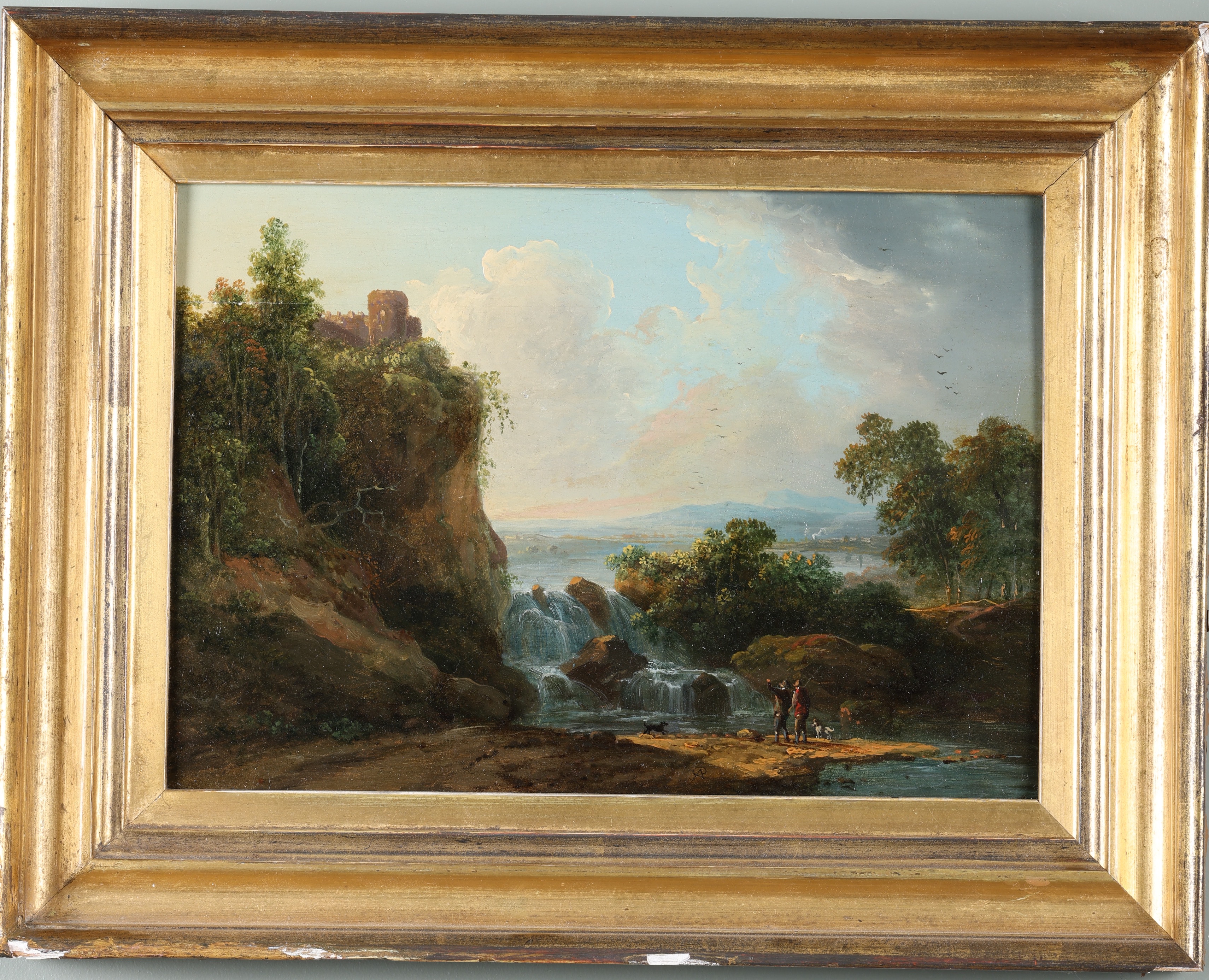 Abraham Pether, Sr. (1756-1812), A Pair of Arcadian Landscapes