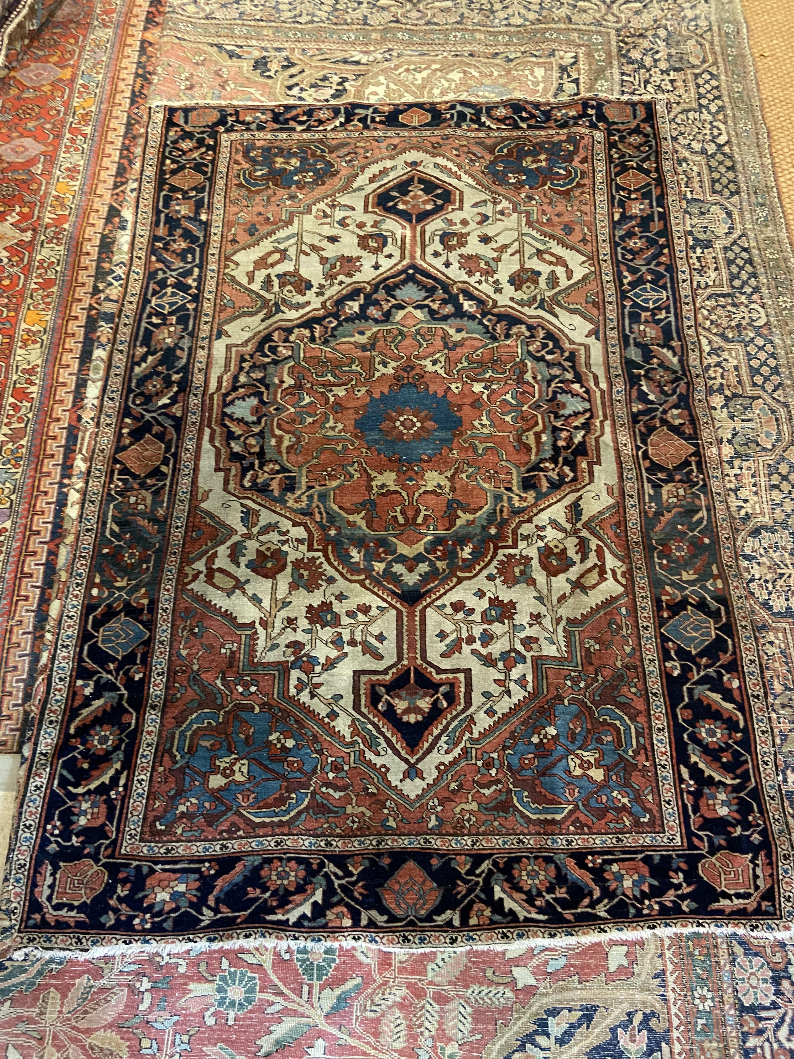 Sarouk Farahan Persian rug, c.1920
