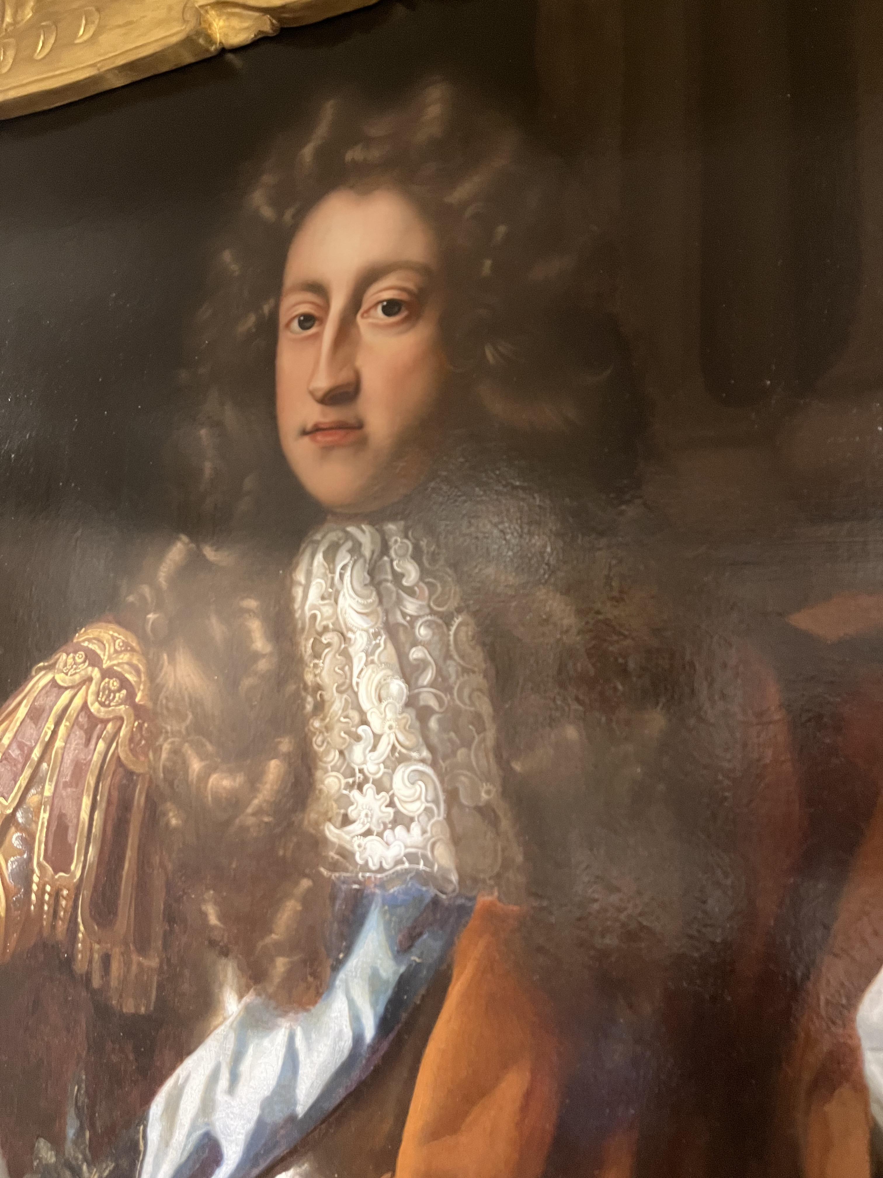 Attributed Riley, John (1646-1691), Portrait of Prince George of Denmark - Image 4 of 7