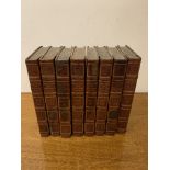 8 volumes, Works of Beaumont and Fletcher's Works, 1750