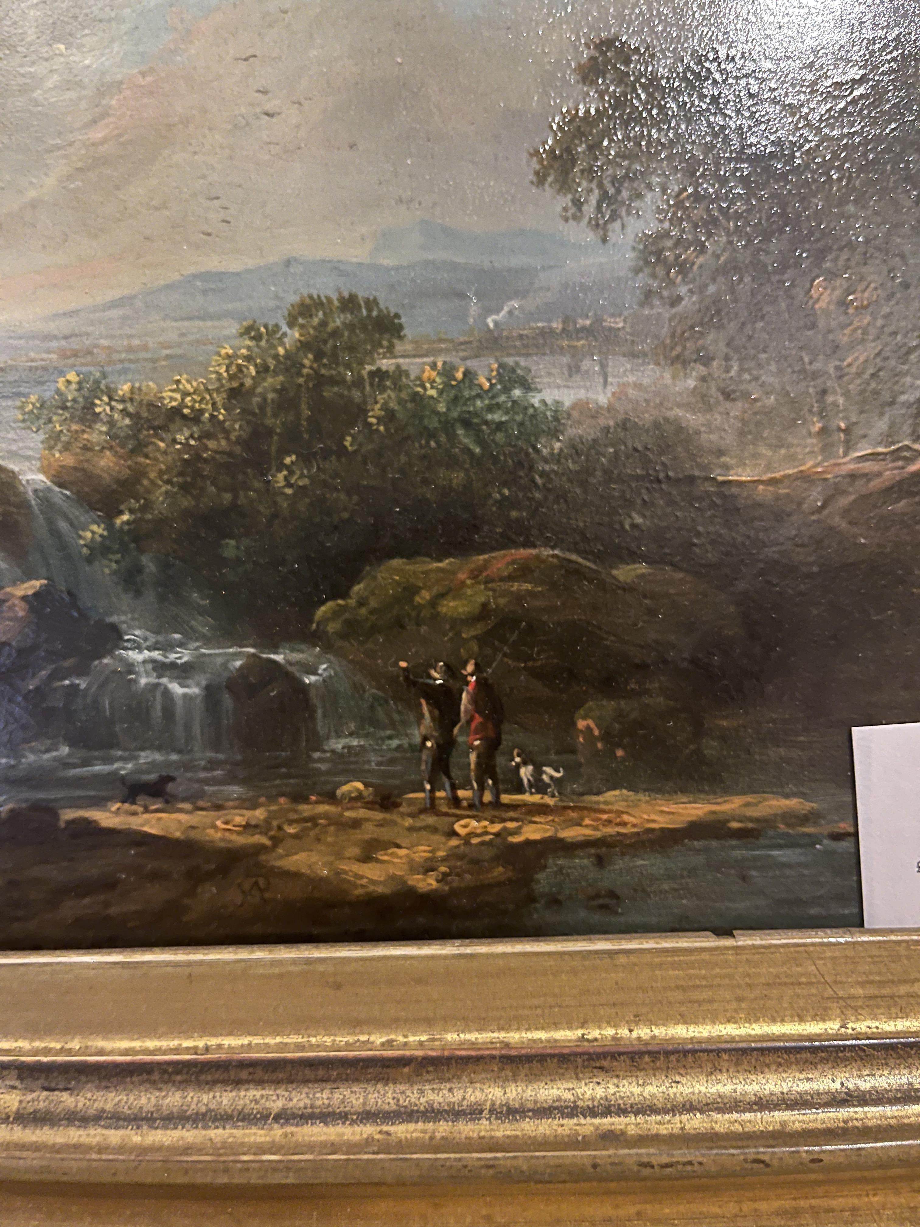 Abraham Pether, Sr. (1756-1812), A Pair of Arcadian Landscapes - Image 3 of 5