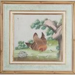 No reserve, Chinese School, 19th Century, Two Chinese watercolours