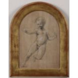 19th Century, A drawing of putto
