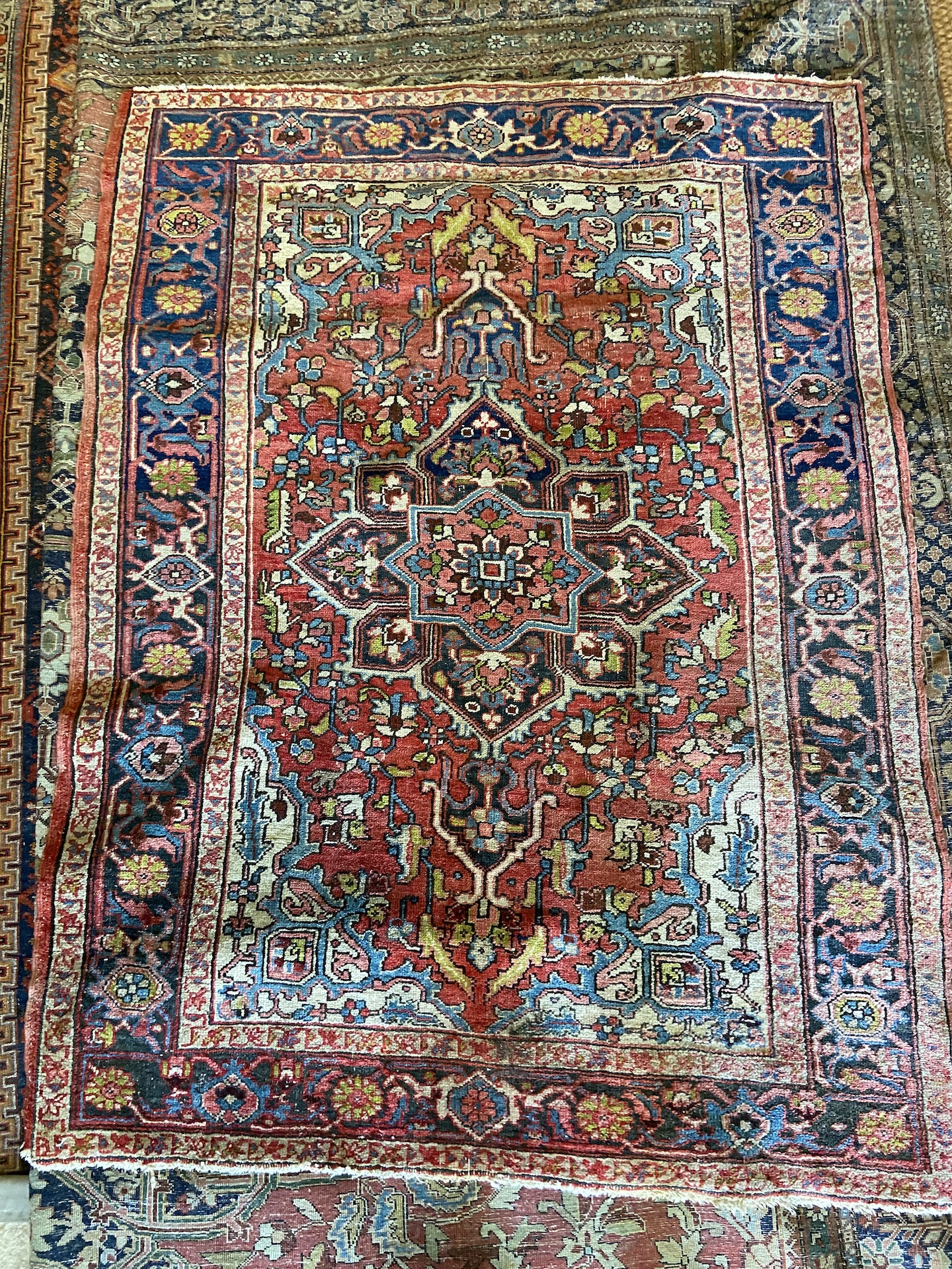 Heriz Persian rug