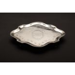 Hester Bateman, 1785, A small silver tray