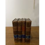 No reserve, 4 volumes, C. F. Allen, De Tre Nordiske Rigers Historie, 1870-1872
