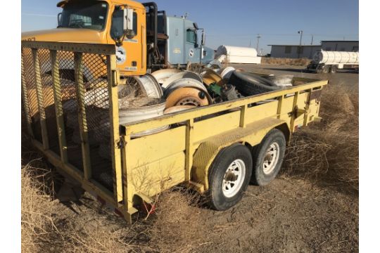 BIG TEX TRAILER, 12PI, WITH CONTENTS - Image 12 of 15