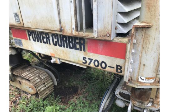 POWER CURBER, MODEL 5700-B, SN 0020229 - Image 3 of 26