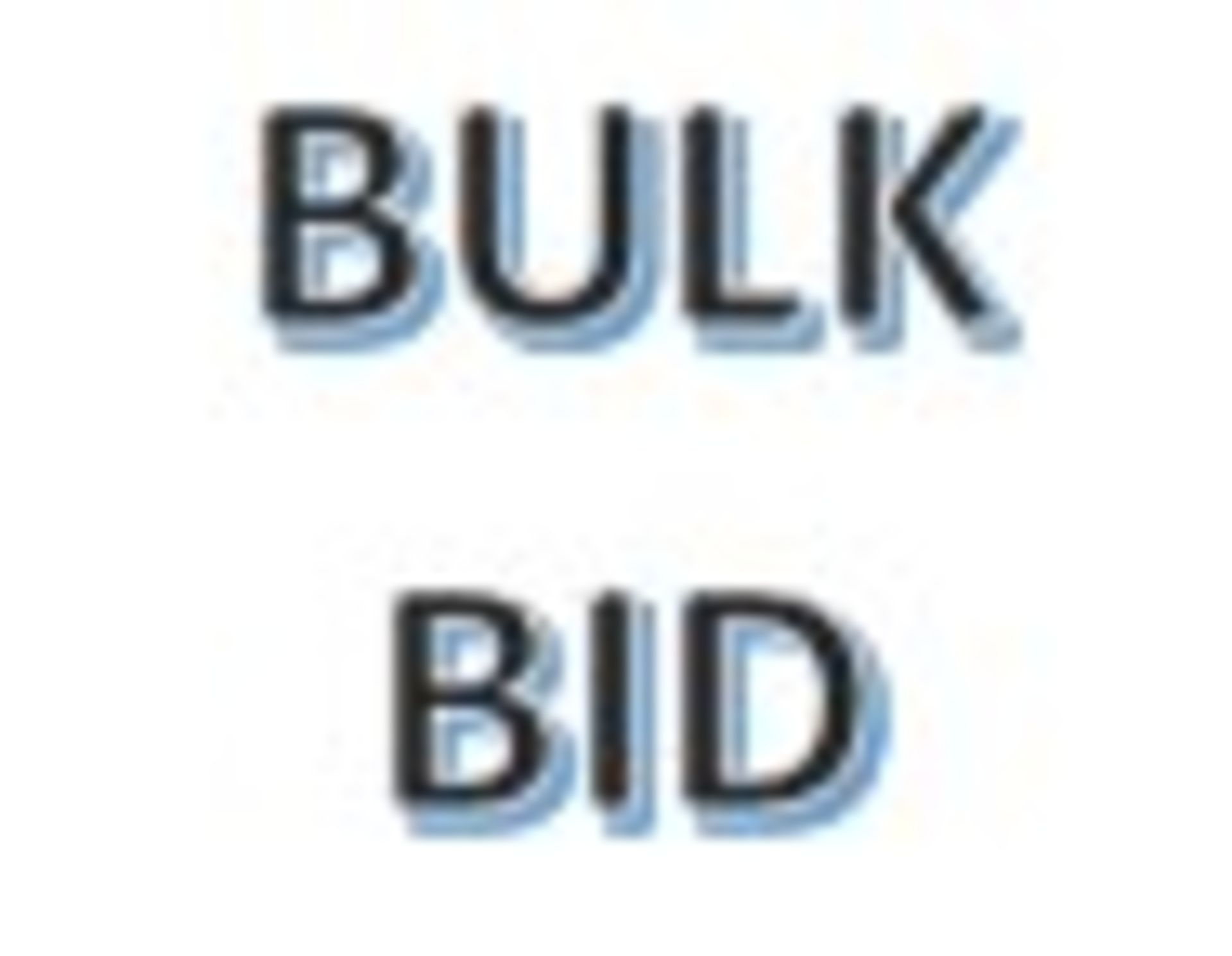 BULK BID for the entirety of Lots 2 thru 28