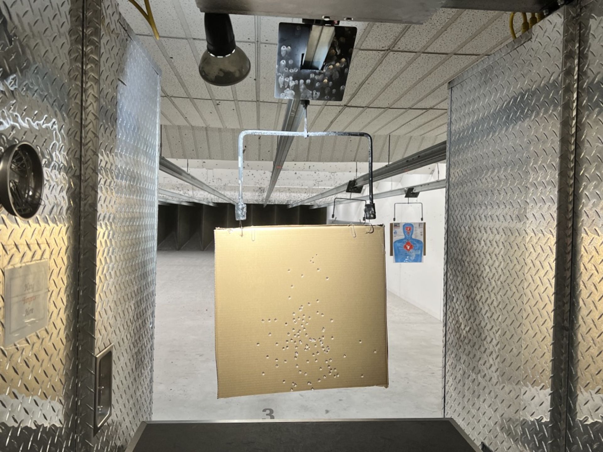 2019 SHOOTING RANGE INDUSTRIES LLC GUN RANGE TO INCLUDE: (8) BULLET TRAPS AND COLLECTORS W/ TARGET - Image 7 of 35