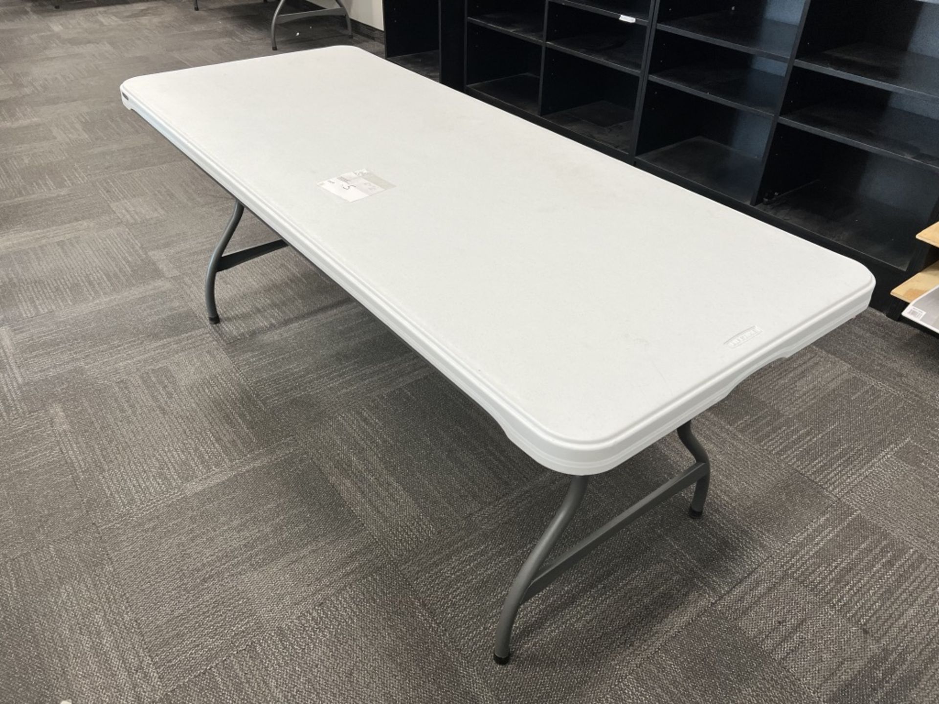 LIFETIME 6' X 30" W FOLDING TABLE (WHITE)