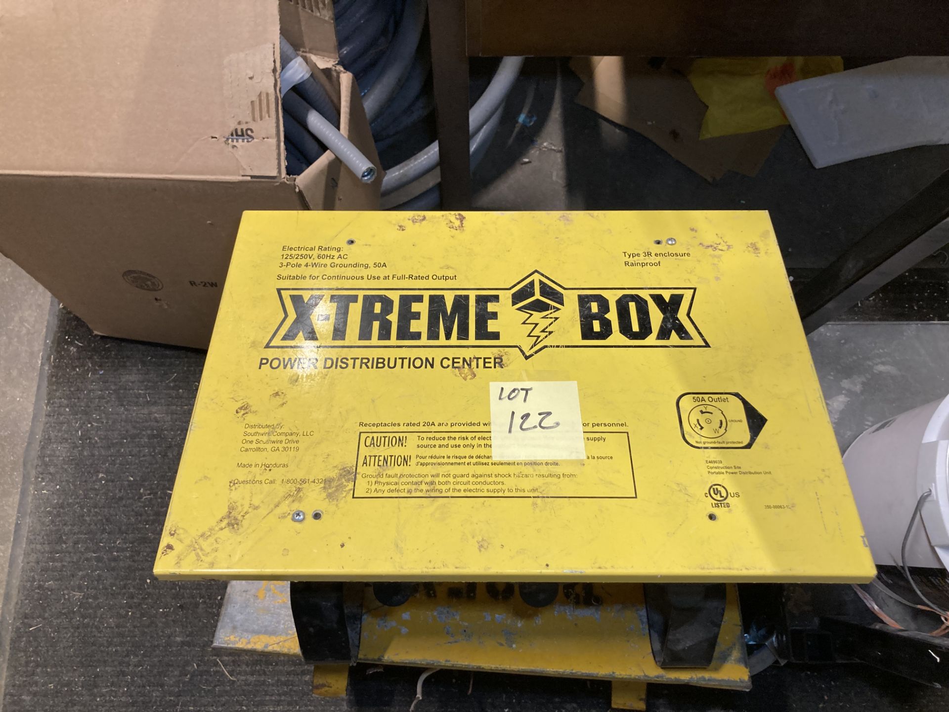 LOT OF: (2) X-TREME BOX Power distribution center systems