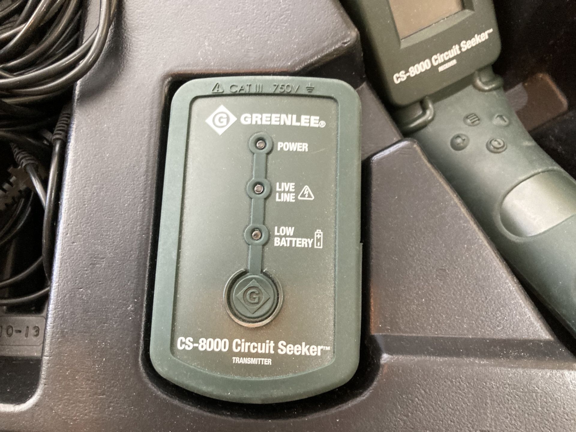 Greenlee CS-8000 Circuit Seeker, with carrying case - Image 4 of 6