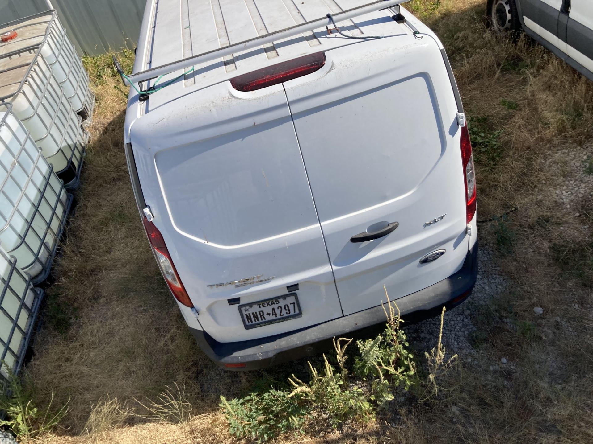 2018 Ford Transit Connect XLT, color White, with roof rack. VIN NM0LS7F73J1372848 - Image 9 of 10