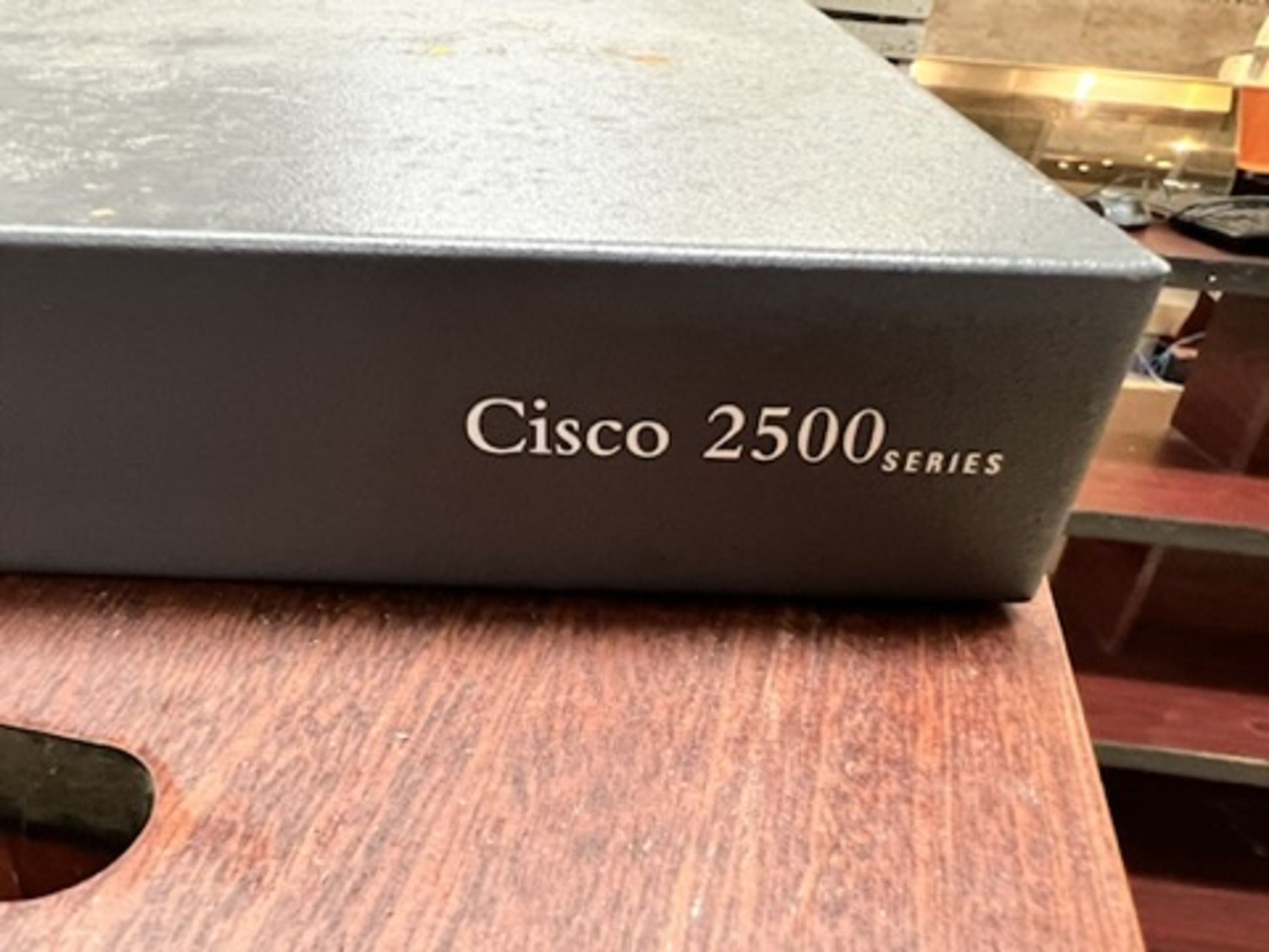 Lot of: (2) Cisco 2500 series routers , (1) Cisco IAD 2400 Series router, (2) Linksys 24-port intern - Image 7 of 18