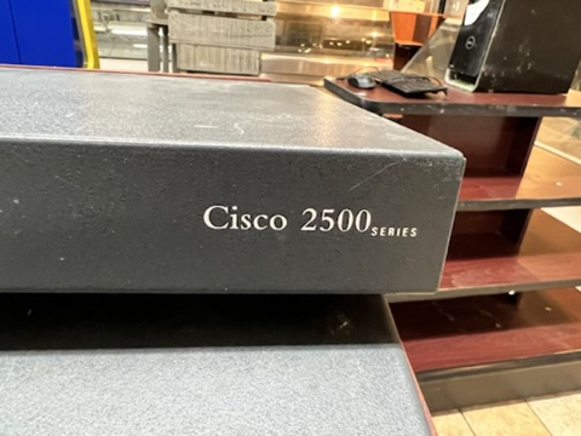Lot of: (2) Cisco 2500 series routers , (1) Cisco IAD 2400 Series router, (2) Linksys 24-port intern - Image 3 of 18