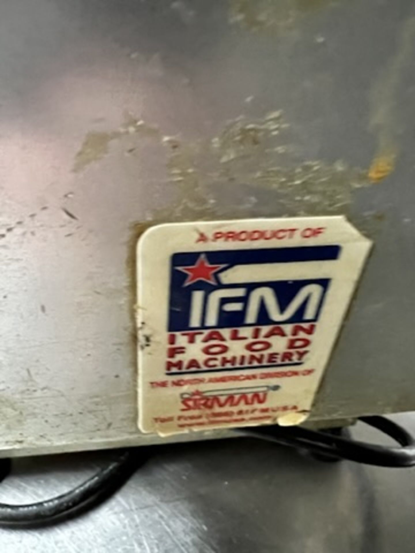 Lot of: (1) IFM (Italian Food Machine) with 14 attachments, model TM E, Serial # 0503P01228, powers - Image 2 of 20