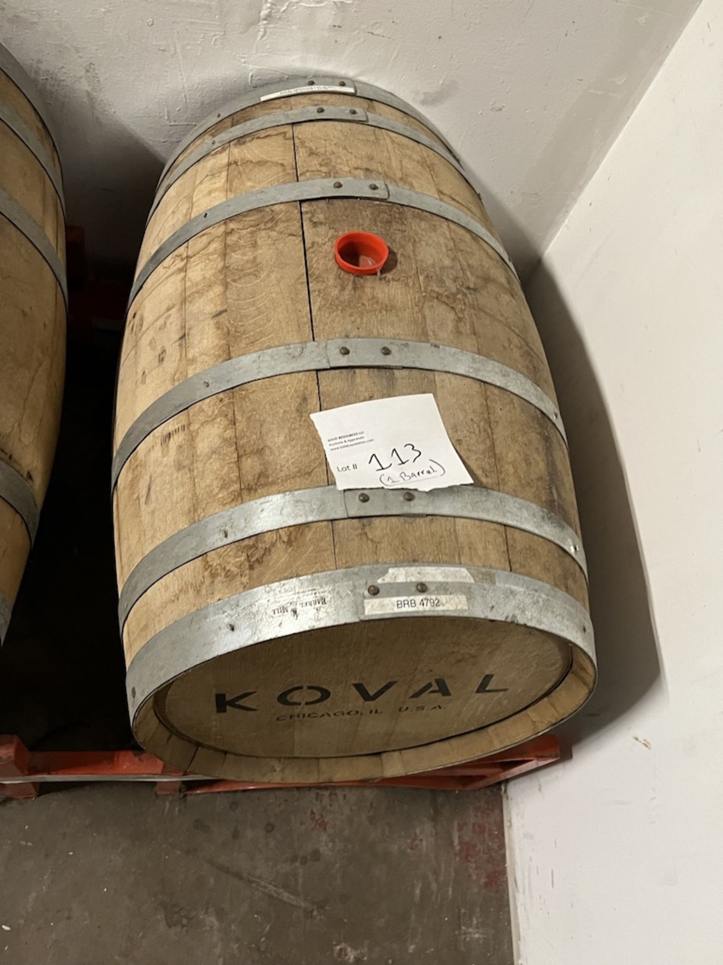 EMPTY KOVAL BARREL