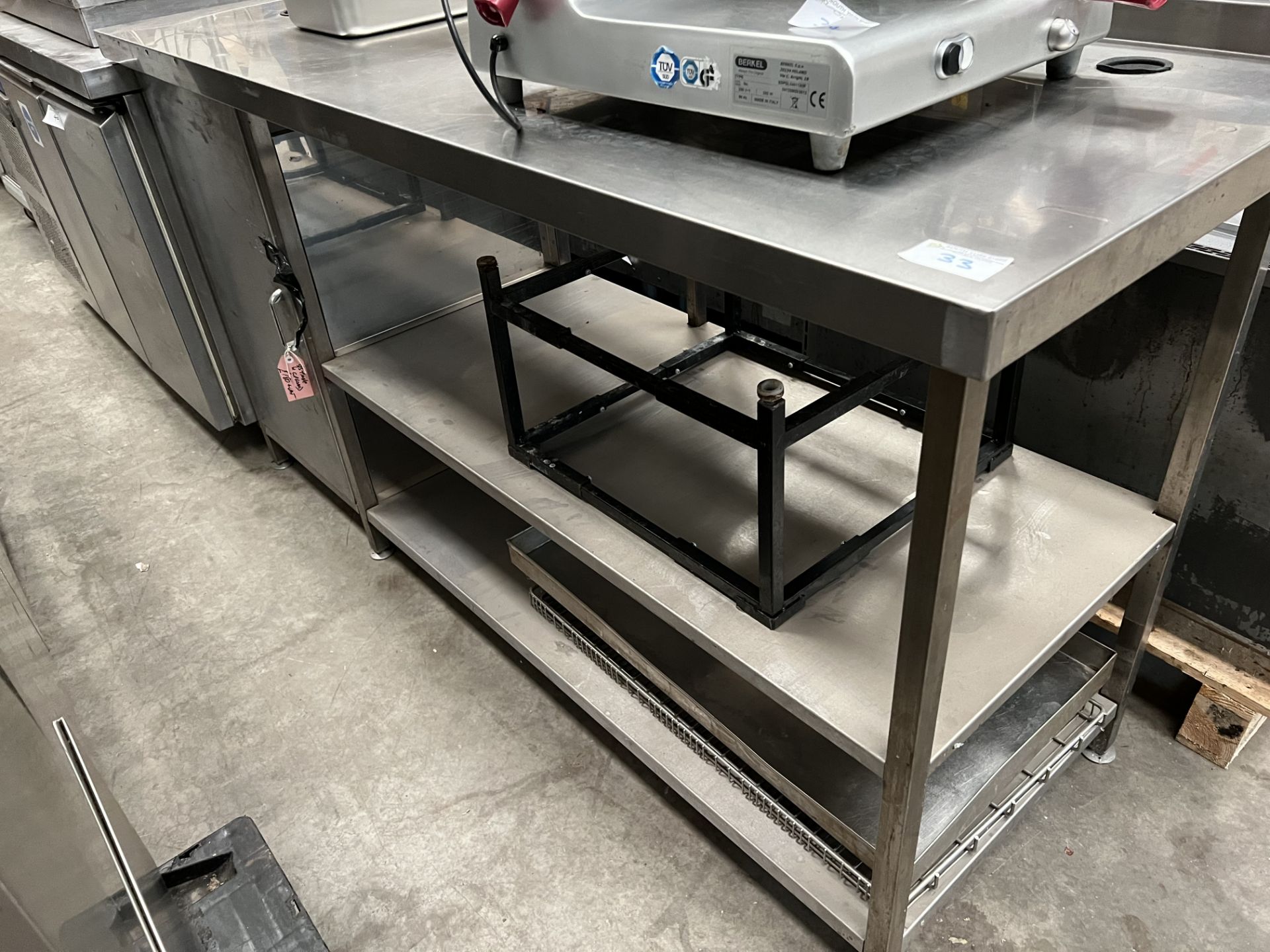 Stainless Steel Table 1800 mm Long