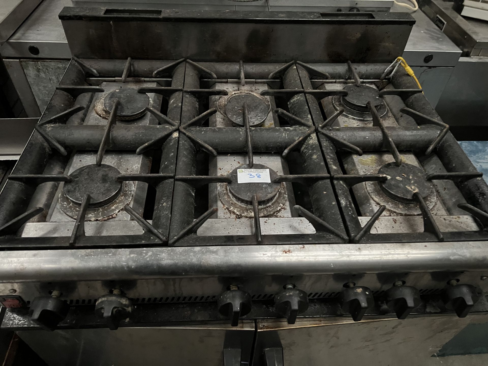 Parry 6 Ring Nat Gas Cooking Range - Image 3 of 3