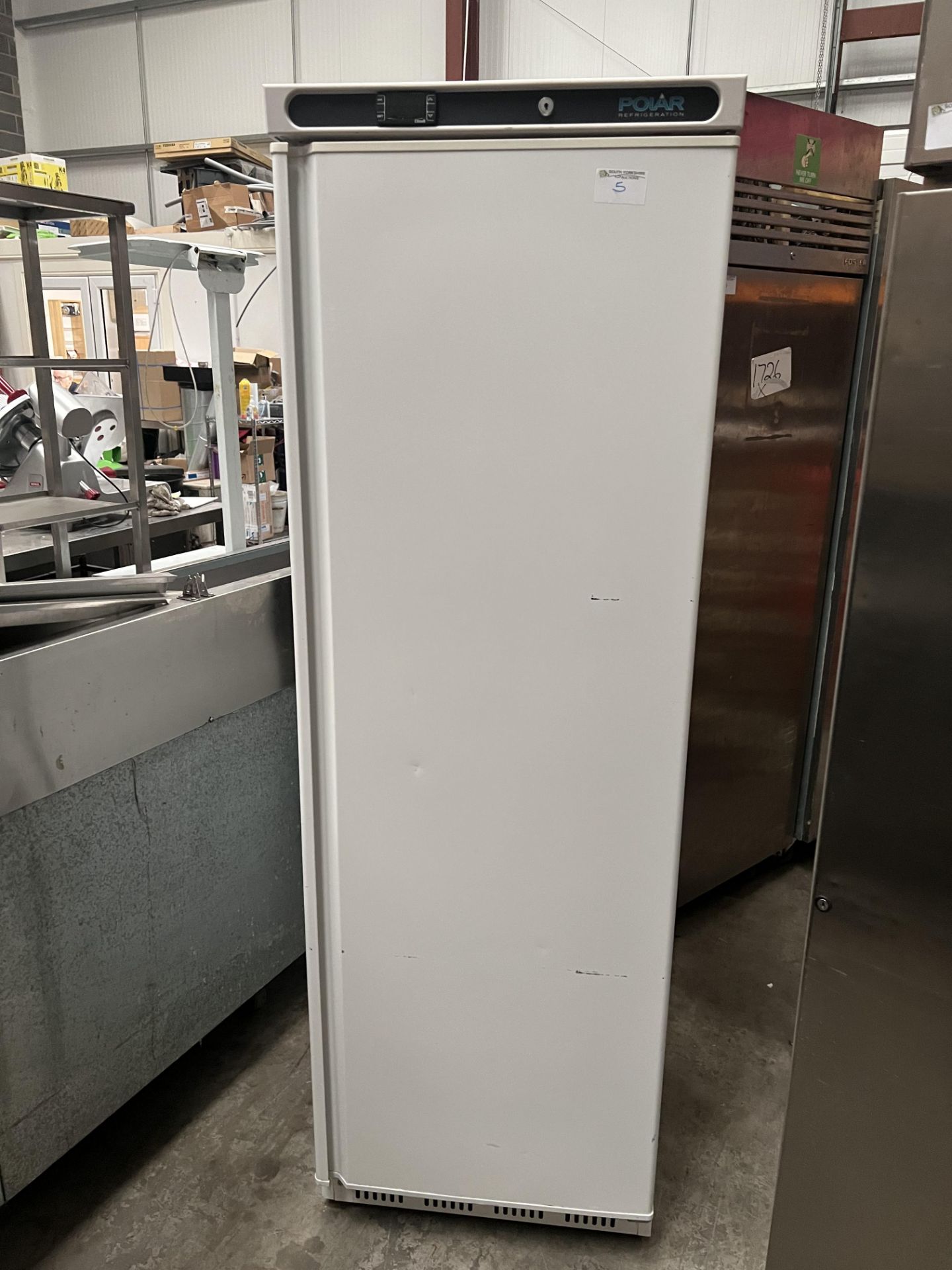 Polar Upright White Freezer