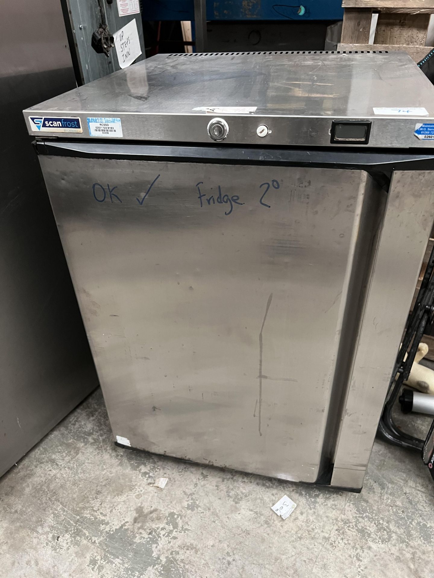 Scan Frost Under Counter Fridge