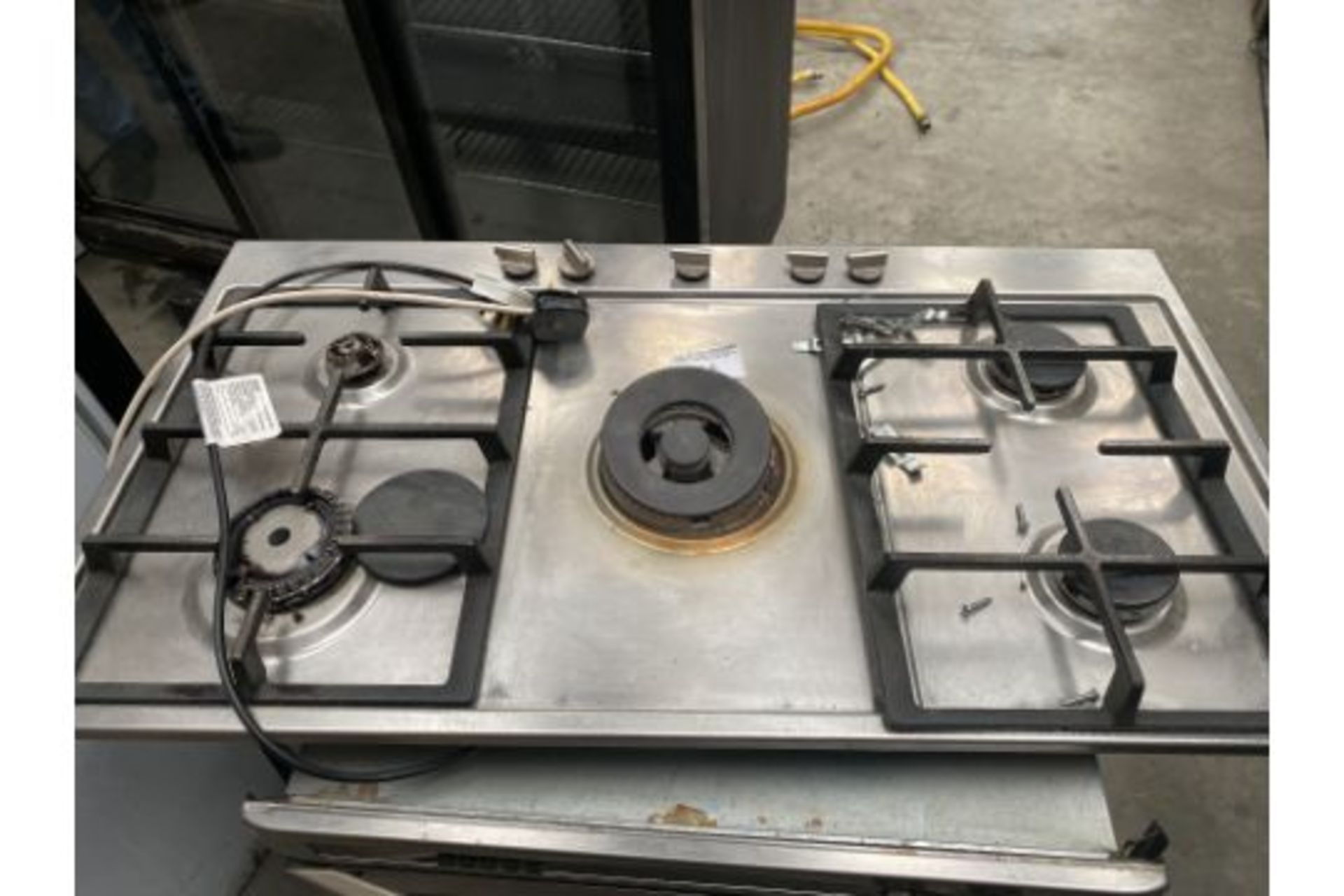 Domestic 5 Ring Gas Hob Top