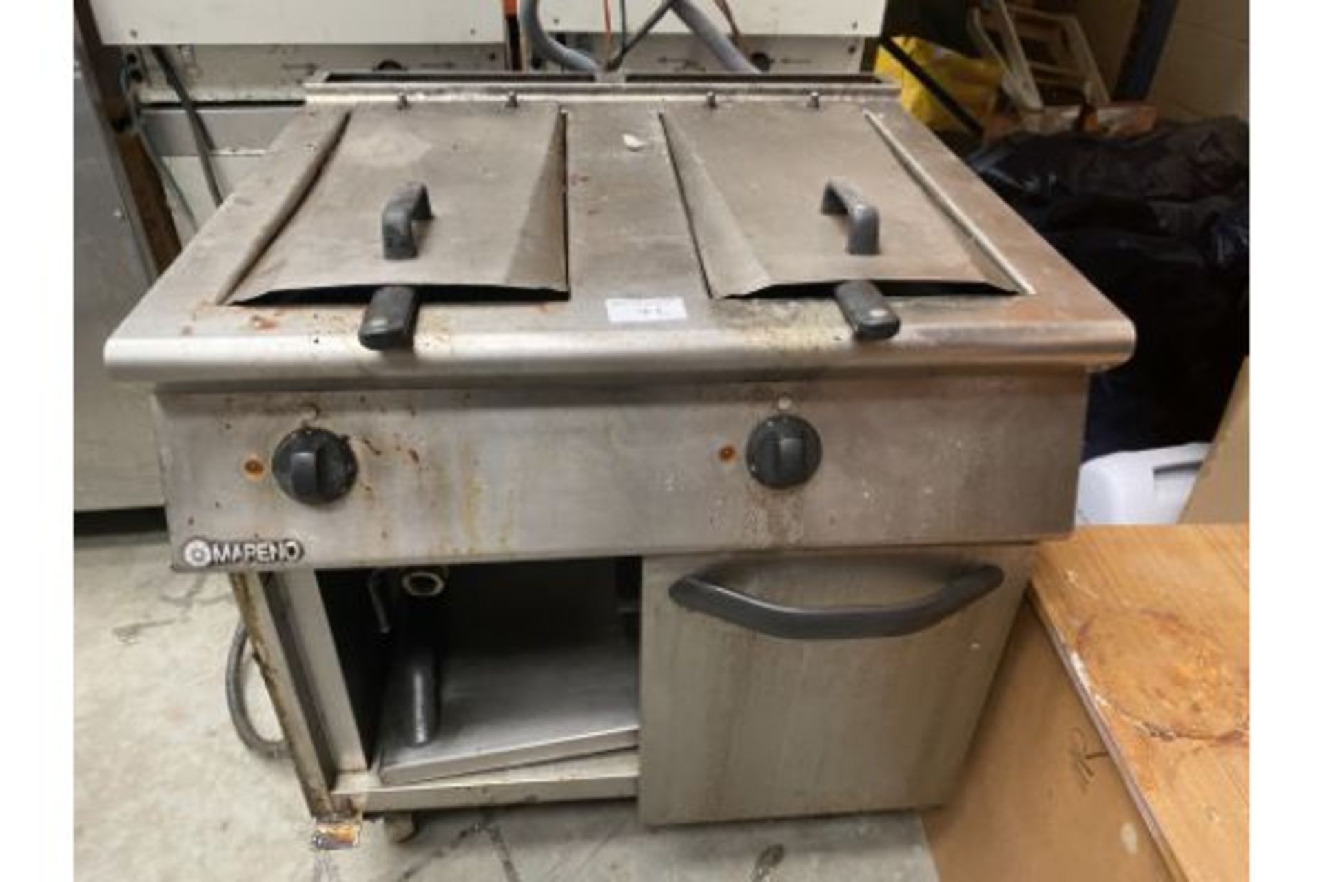 Mareno Double Electric Fryer