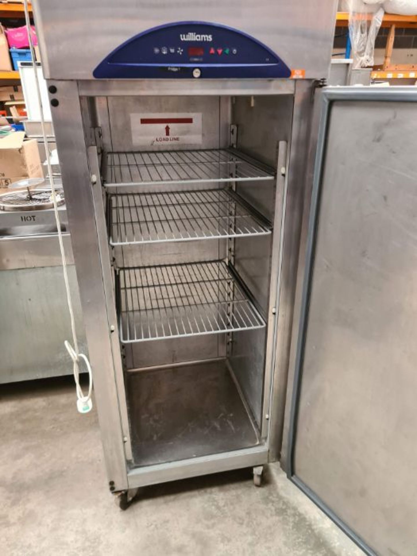 Williams stainless steel fridge. - Image 2 of 2