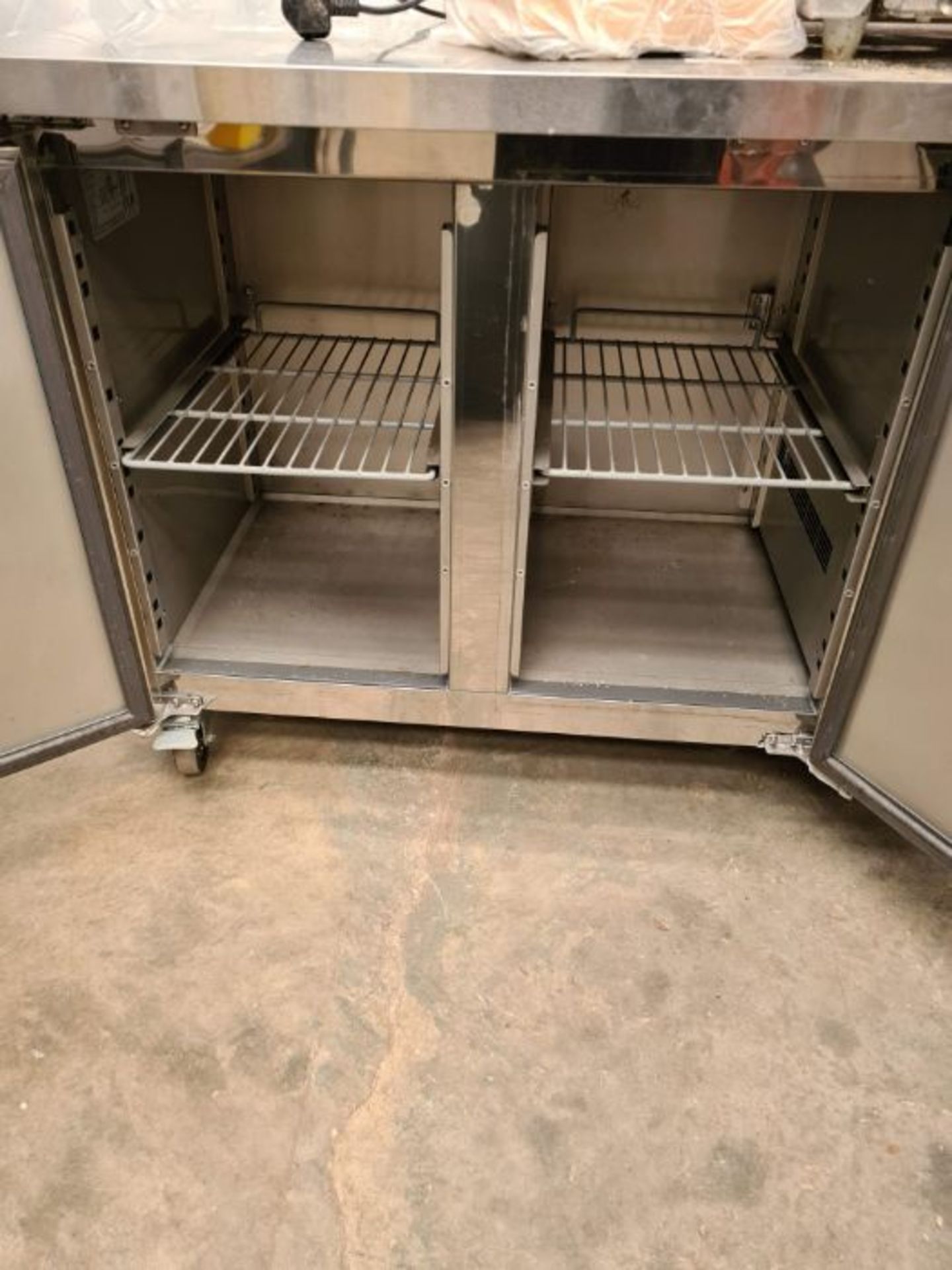 Blizzard Refrigerated counter, 2 door. - Image 3 of 3