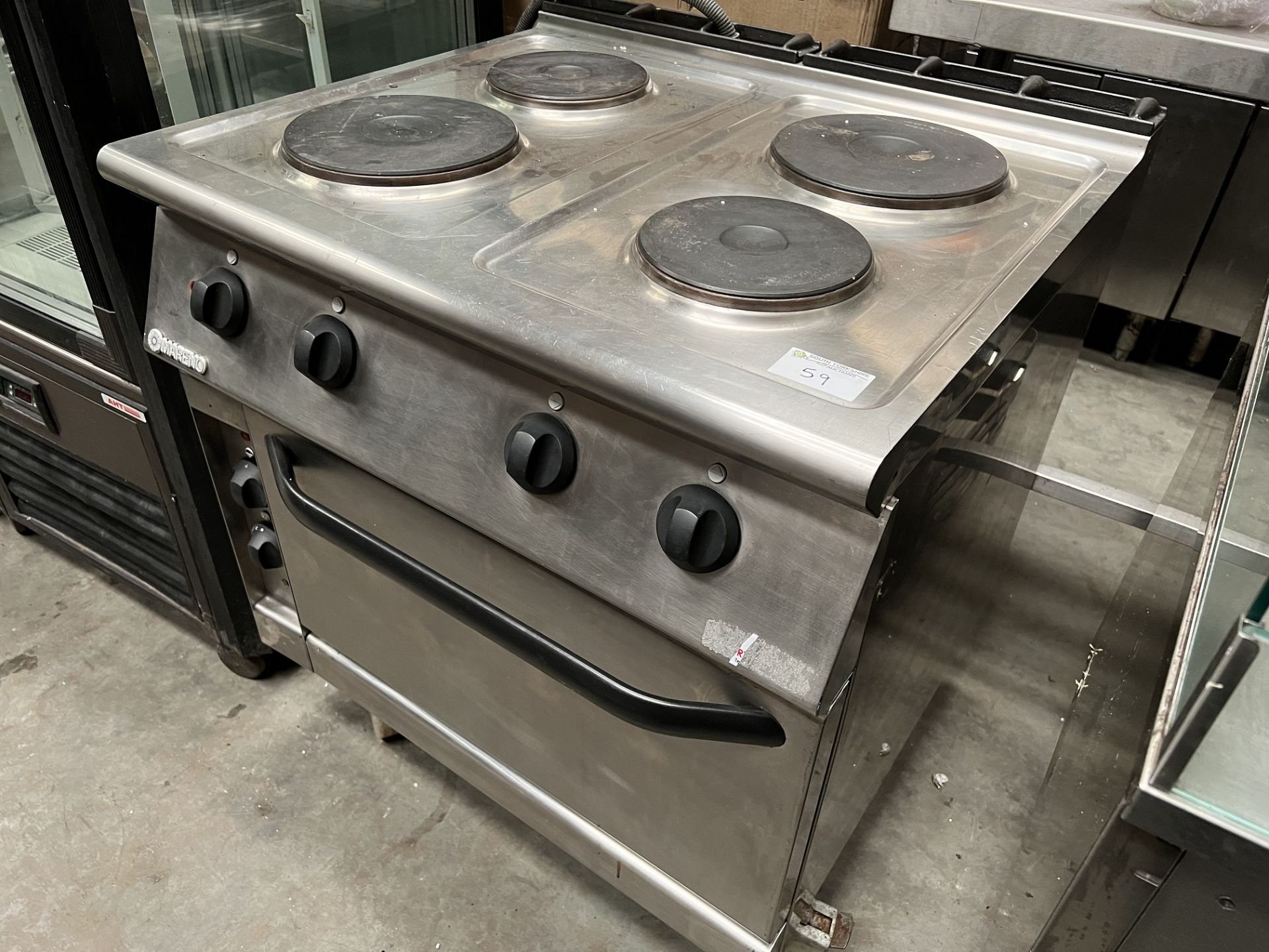 Mareno 4 Ring Electric Oven Range