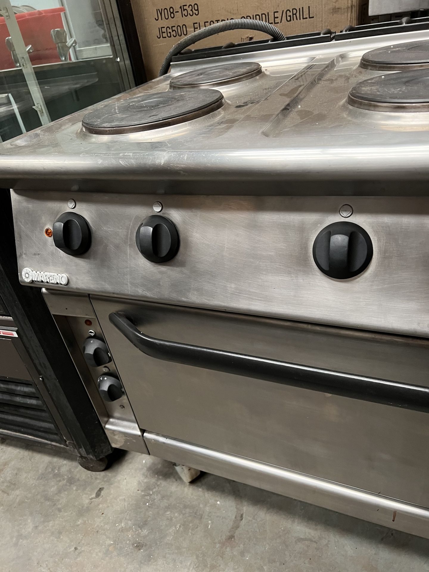 Mareno 4 Ring Electric Oven Range - Image 2 of 3