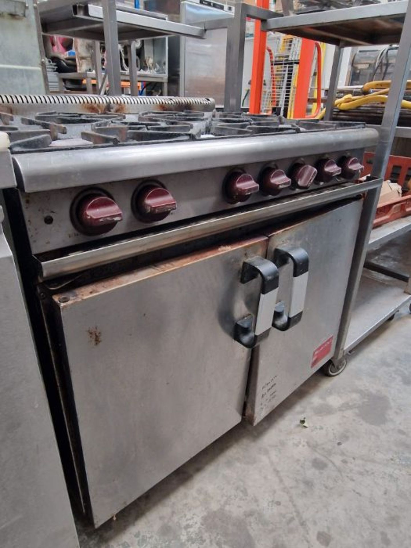 Moorwood Vulcan 6 Burner cooker.