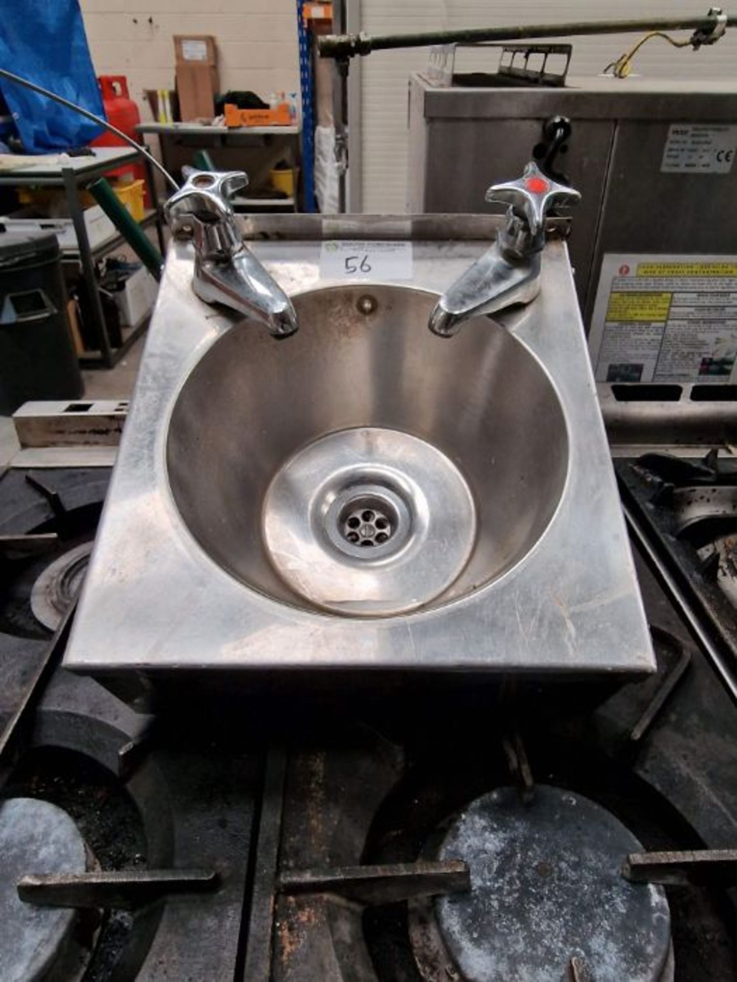 Hand wash sink.