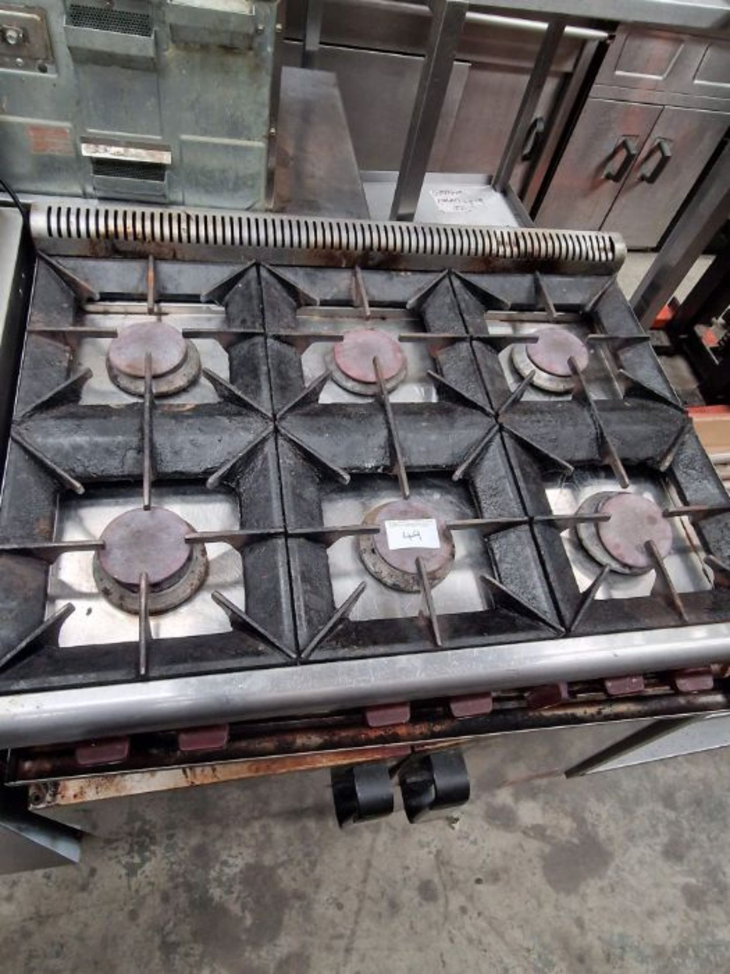 Moorwood Vulcan 6 Burner cooker. - Bild 2 aus 2