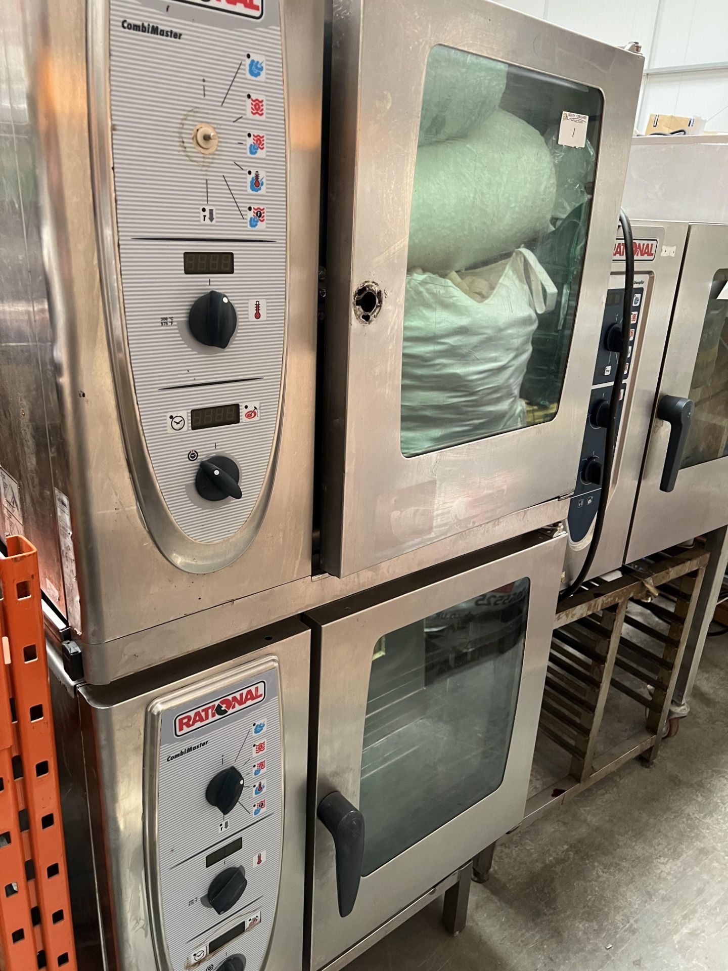 Rational Twin 6 Grid Combi Steamer on Stand